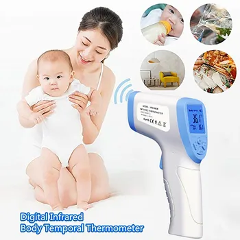 

Non-contact Forehead Thermometer Digital Infrared Body Temporal Temperature Measurement Tool for Fever fast ship Free shipping