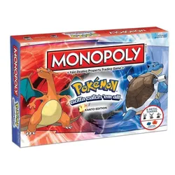 Jeu de société Pokemon Pikachu, 2 Styles de dessin animé, carte de jeu de monopode en anglais, jouet de fête familial, cadeau de noël et d'anniversaire 