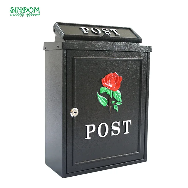 Kültéri Utcai Kerti Újság Bejegyzés Levél Doboz Fali Postafiók A Házhoz - Image 2