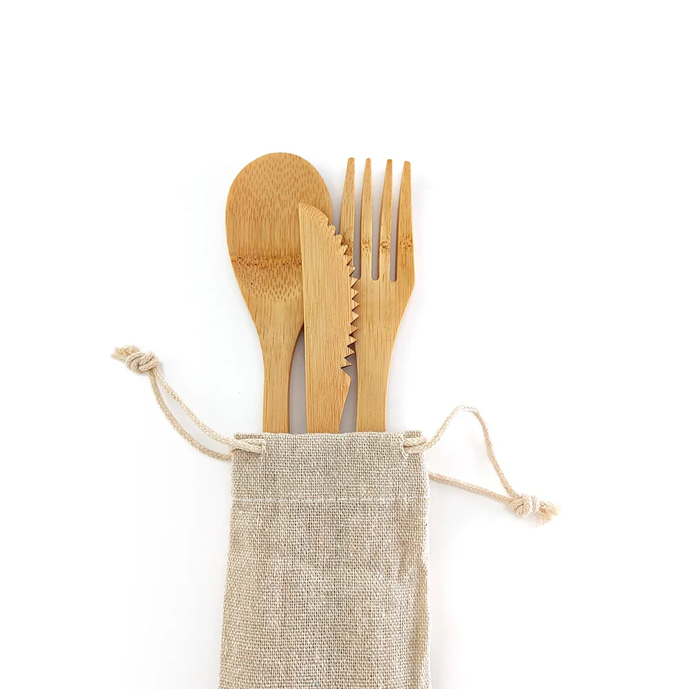 Bamboo cutlery set (7)