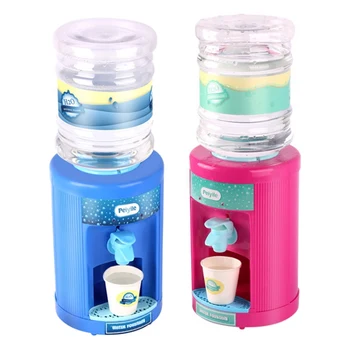 

Electric Simulation Water Dispenser Toy Funny Drinking Fountain Model Toy Cartoon Home Accessory Toy For kids Furniture Toy