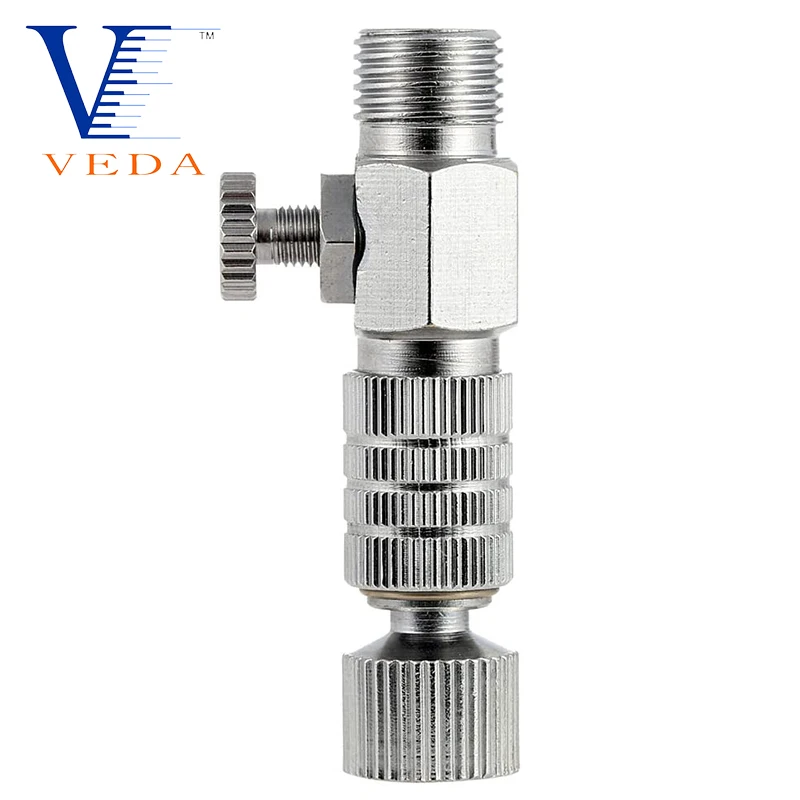 1set airbrush fitting airbrush compressor adapter fittings airbrush adapter set airbrush quick release disconnect fitting Airbrush Accessories Tool Air Brush Quick Release Coupler Plug (Disconnect) Airflow Adjustment Control Valve Coupling - 1/8