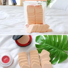 Прочные губки для лица мягкая пудра слойка здоровая латексная Губка Материал влажное и сухое использование для пудры BB крем основа макияж