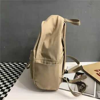 Fashion Backpack Canvas Women Backpack Anti-theft Shoulder Bag New School Bag For Teenager Girls School Backapck Female 5