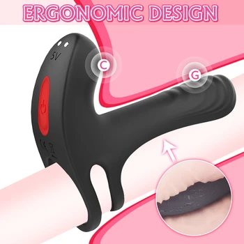Vibrating Cock Ring Dual Penis Ring Premium Stretchy Cock Ring Longer Harder Stronger Erection Enhancing Sex Toys For Couples 1
