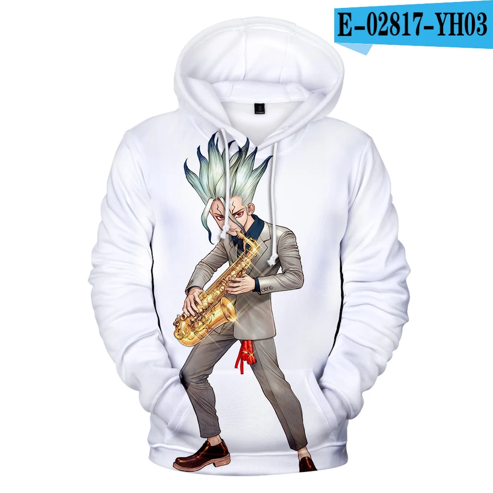 3D Новинка, худи dr. stone 3D для мужчин и женщин, толстовка с изображением комиксов, модная мужская толстовка с длинным рукавом для детей, худи dr. stone худи для мальчиков и девочек, пуловеры - Цвет: 3D