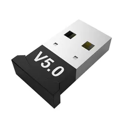 Sem fio bluetooth compatível transmissor adaptador de áudio mãos livres usb computador tv receptor carro modos duplos para alto falante fone de ouvido