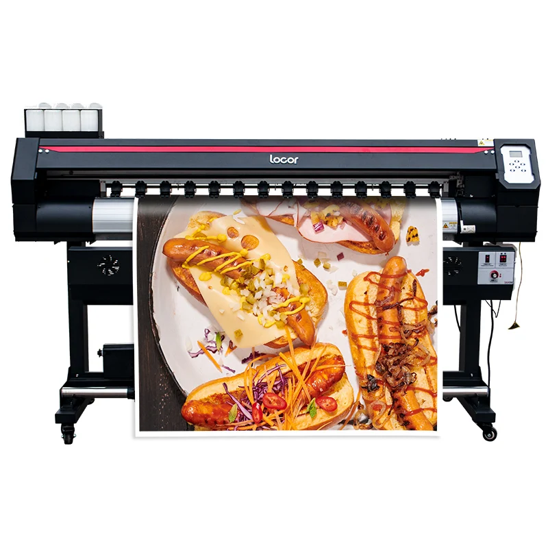 Heat Transfer Film Printer Dx7 Locor Canvas Banner Printer Eco