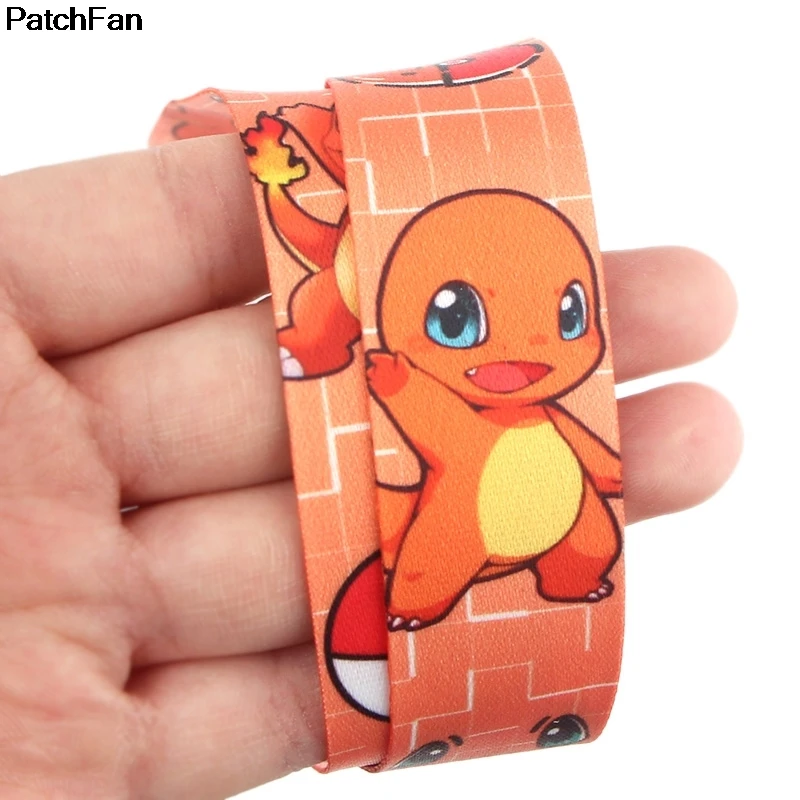 20 шт./лот A2512 Patchfan аниме Pocket Monster Tag ремешок для шеи ремешки для безопасности отрыва для мобильного телефона USB бейдж держатель ключа