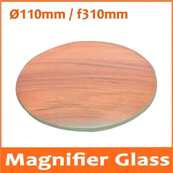 

2.5X 2.5 Times 110mm diameter lenses magnifying glass lenses Projector Student Classroom Teaching Experiments focal length 310mm