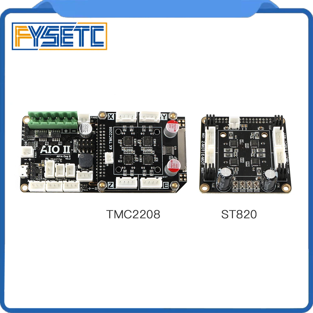 1 шт. 4X TMC2208 V1.0 драйвер платы подключи и игровой адаптер модуль для AIO II V3.2 материнская плата все в одном II 32 бит MCU 32 бит