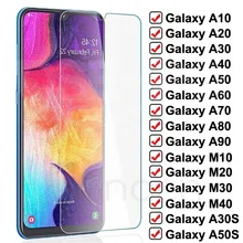 Protective Screen-Film Tempered-Glass Glass-On M30 A50 A70 A60 A20 A30 A80 Samsung Galaxy