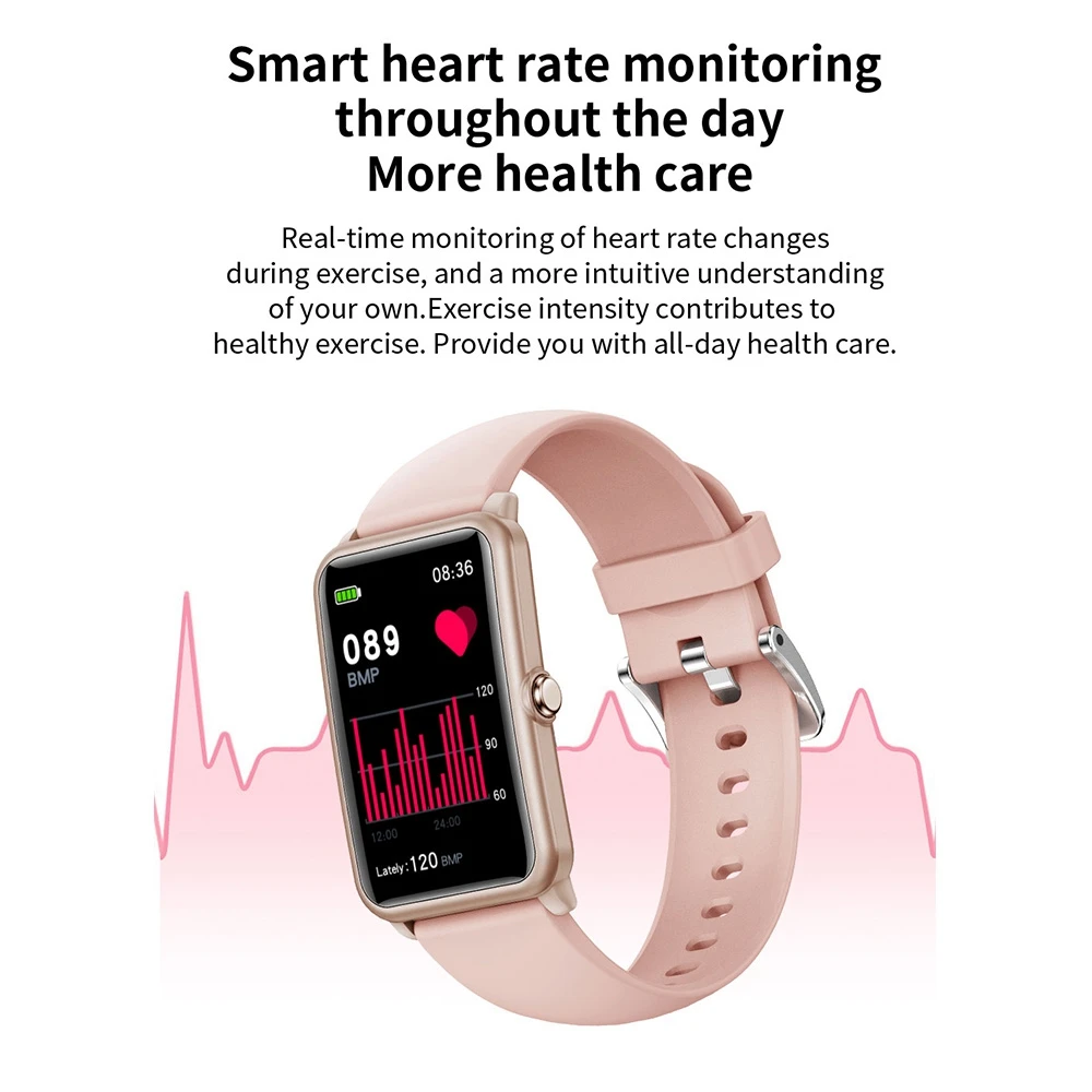 H86 Smart Watch Bracelet Women Smartwatch Sport Clock Heart Rate Monitor Female Menstrual Cycle Information Reminder Wristwatch