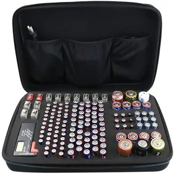 

Battery Storage Bag Portable Digital Storage Bags Organizer USB Charger Shockproof Battery Box Container Bag Case Organizer Box