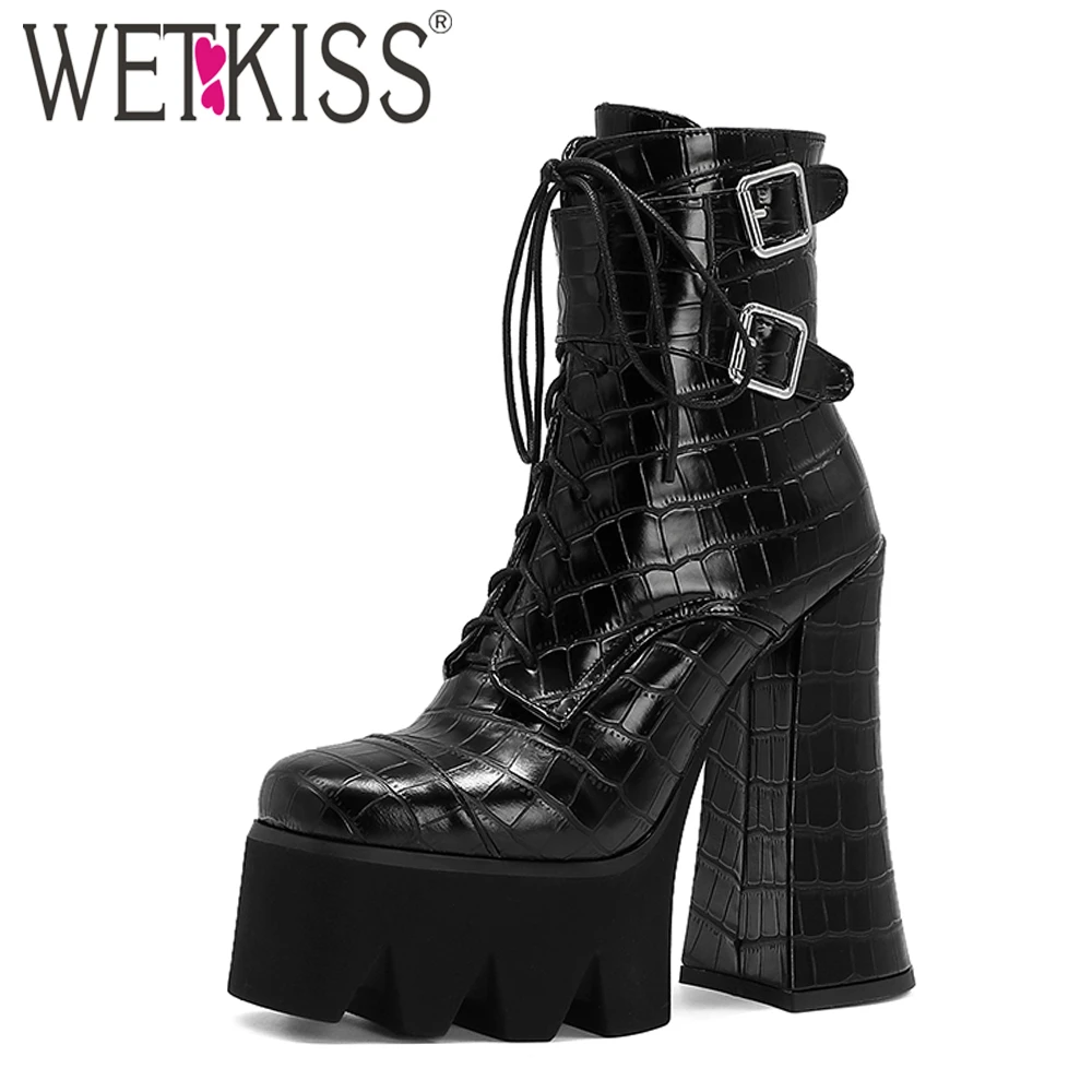 womens block heel boots