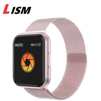 

Steel Smartwatch Women Waterproof Smart Watch Men T88 Bluetooth Heart Rate Monitor Fitness Tracker Female Watches
