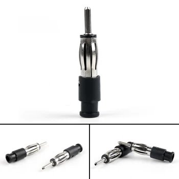 

Artudatech 100Pcs Male Car CD Radio Aerial Antenna Plug Adapter Plastic Handle connector Jack Parts