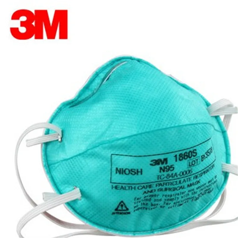 

3M 1860S mask 25pcs Dust Mask KN95 Particulate Respirator Protective Masks Safety Mask with Valve PM2.5 Haze Fog Dustproof Mask