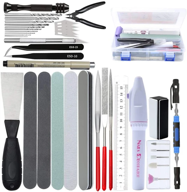 Modeler Basic Tools Craft Set Hobby Building Tools Kit for Gundam Car Model  Building Model Finishing Tool Kit 3D Printer tool - AliExpress