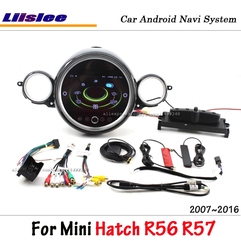 Sale Liislee 9 Inch Android Car For Mini Hatch R56 R57 2007~2016 With Ambient Light Stereo Screen GPS NAVI Map Navigation Multimedia 5