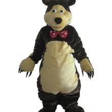 Костюмы талисмана с изображением медведя из мультфильма на Хэллоуин, вечерние костюмы для костюмированной вечеринки, костюмы для взрослых, с фабрики