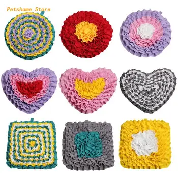 

Pet Slow Feeder Dog Snuffle Mat Sniffing Pad Feeding Mat Cat Training Puzzle Toy