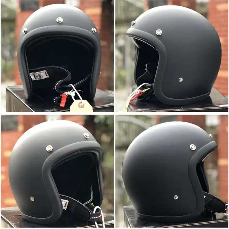 ヴィンテージtt Coオートバイヘルメット日本韓国ファッション軽量geniuneグラスファイバーシェル500txオープンフェイスモトヘルメット ヘルメット Aliexpress