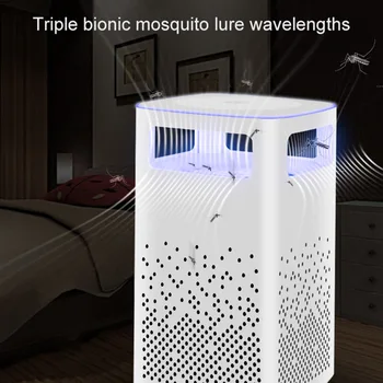 

Ultraviolet Light Mosquito Killer Lamp Safe Photocatalytic Mosquito Repeller LED Light Non-Toxic UV Insect Bug Anti Trap