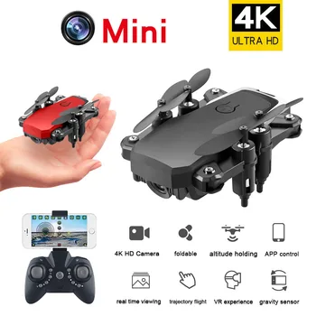 

Foldable Mini Drone With HD Camera RC Helicopter With High Hold With RC Quadrocopter 10 Min Flight Time Folding Portable