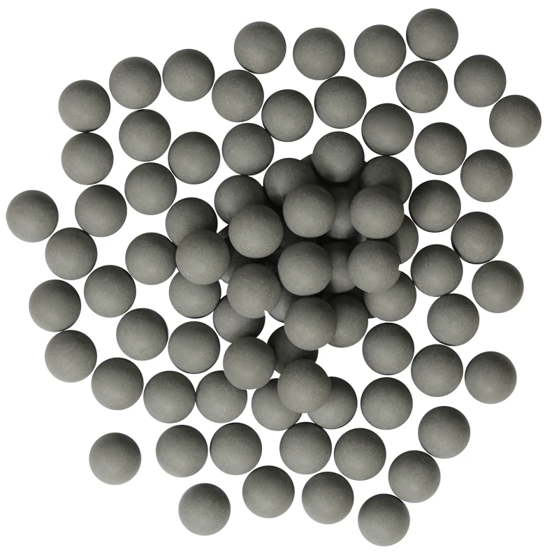 100 шт./пакет 0,6" жесткий пластиковый мяч многоразовый нейлоновый шарик - Цвет: Grey