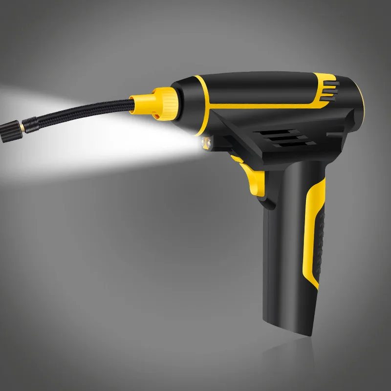  Digital LED Smart Car Air Compressor Pump Portable Handheld Car Tire Inflator Electric Air Pump Rep - 4000216052302