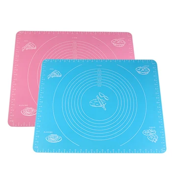

Thickened Silicone Kneading Mat Scale Non-stick Kitchen Baking Tools Cake Plate Large Soft High Temperature Rolling Dough Mat