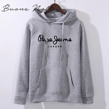 

Autumn Winter Fleece Letter Harajuku Print Pullover Thick Loose Women Hoodies Sweatshirt Female Casual Coat