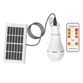 

Solar Panel Portable Super Bright Camping Light Bulb Solar Bulb Tent Bulb Night Lamp USB Rechargeable Fishing Travel Hiking