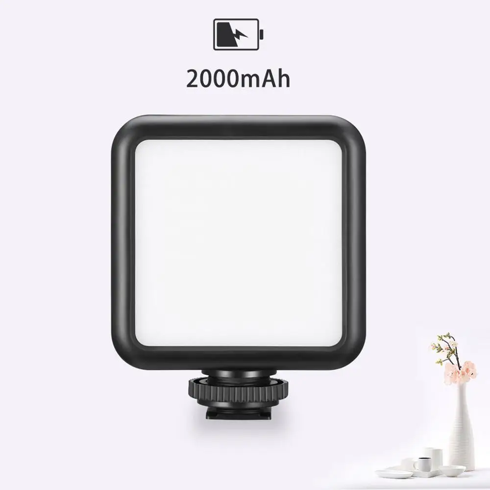 

Ulanzi VL49 LED Video Light Multi-compatible for Smartphone Camera Vlogging Supplement Light w Built-in Battery Type-C Charging