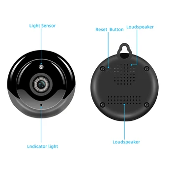 

1080P, with night vision, maximum 128G expansion Camera Wireless HD Mini Wifi Camcorder Motion Detection Home Security Cam