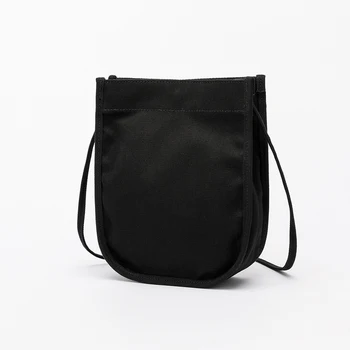 

Canvas Messenger bag female ins student female simple wild art small fresh bag bag small square bag
