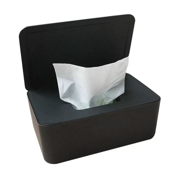 

Multifunctional Wipes Storage Box with Lid for Tissue Face Cover Storage Large-capacity HFing