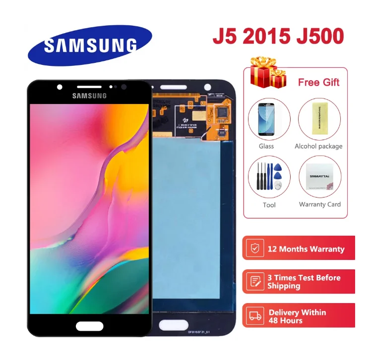 SM-J500F/G/FN/Y/M/S/H ЖК-дисплей для Samsung Galaxy J5 2015 J500 J500F J500FN J500M J500H сенсорный экран