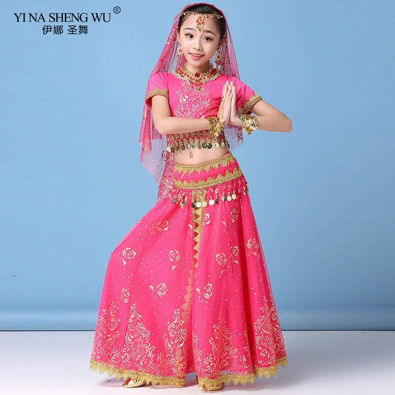 W nowym stylu dzieci taniec brzucha indyjski kostium taneczny