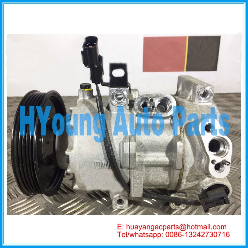

Auto air con A/C pump compressor DVE13 for Hyundai i40 1.7TD / D4FD 2012-2016 1B33E00700 2A0920039
