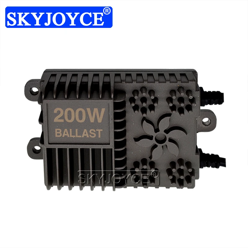 SKYJOYCE 12V 200W Reactor Xenon HID Electronic Conversion Ballast For 200W Auto Headlamp Bulb Kit H1 H3 H7 H11 Car Accessories (2)