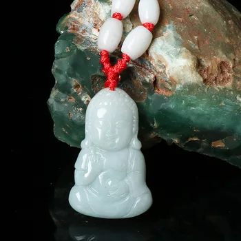 

Natural Jadeite Jade Pendant Necklace