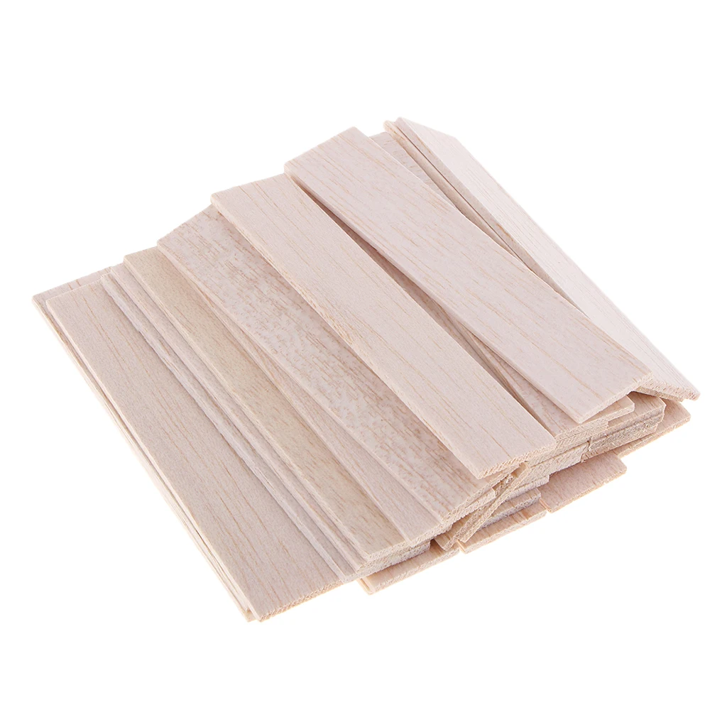 25/50/100PCS Wooden 8” Paint Sticks Wooden Paint Stirrers Bulk