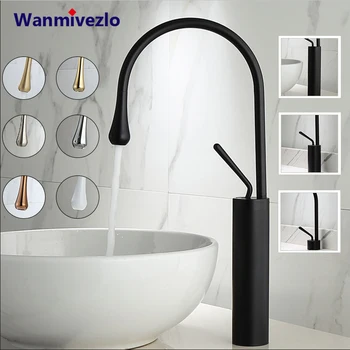 

Multi-Color Basin Faucet Hot And Cold Single Lever 360 Rotation Wash Basin Faucet Art Sink Basin Kitchen Faucet Mixer Tap