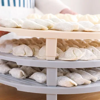 

Foldable refrigerator dumpling curtain can stack dumpling tray pasta cover curtain dumpling curtain placemat non-stick dumpling