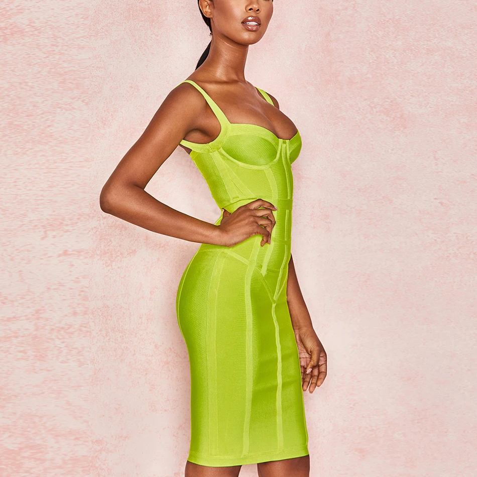 2019-t-nouvelle-haute-qualit-femmes-jaune-vert-spaghetti-moulante-genou-longueur-rayonne-bandage-sexy-robe (3)
