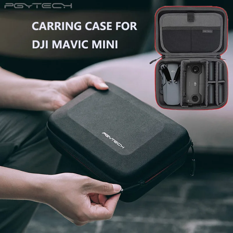 Super Sale TBH PGYTECH Carrying Case Bag for DJI Mavic Mini Carrying Bag Black Storage Carry Case Box For DJI Mavic Mini Drone Accessories 
