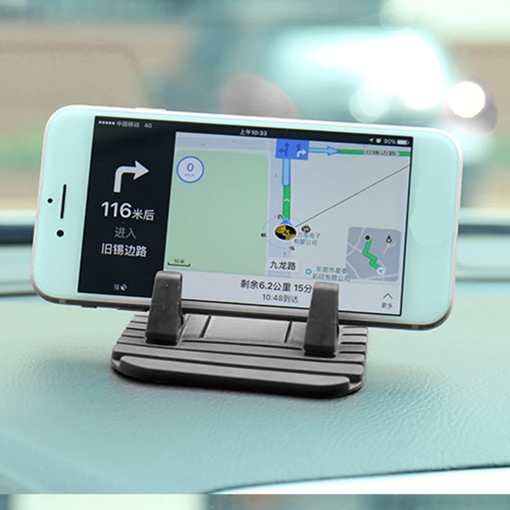 Автомобильный телефон gps Противоскользящий коврик для приборной панели подставка-держатель на рабочий стол кронштейн Hands-Free держатель для сотового телефона