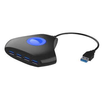 

Portable 3.0 Expander Data Transmission USB Hub For Laptop PC External Ultra Slim 4 Ports